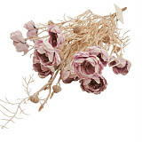 Dekorace - květiny camélie lila 40 cm