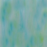 Sklo 15 x 20 cm poloopál Yang - modrozelená