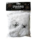 Dekorační pavoučí síť na Halloween