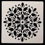 Šablony na malování: mandala 15 x 15 cm