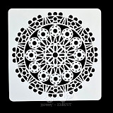 Šablony na malování: mandala malá