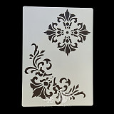 Šablony na malování: ornamenty 12x18 cm