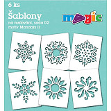 Šablony papírové - 6 ks Mandaly II