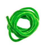 Plyšové drátky 2 m - zelená světlá