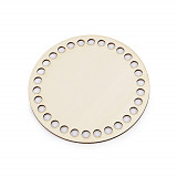 Dno kruh 15 cm s velkými otvory pr. 7 mm