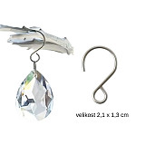 Chir. závěs na lapače slunce 2,1 x 1,3 cm  1 ks