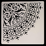 Šablony na malování: mandala 15 x 15 cm