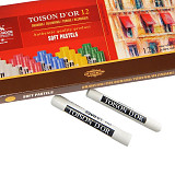 Křída prašná suchý pastel 1 ks - bílá