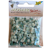 Mozaika plast 0,5 x 0,5 cm mramor - zelená, poslední 1 ks