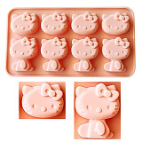 Forma silikonová - Kitty kočičky 8 motivů