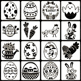 Šablony na malování Jaro, Velikonoce - sada 16 ks