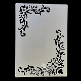 Šablony na malování: ornamenty 12x18 cm