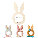 Zajíček dřevěný výřez 9,5x5,5 cm