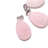 Přívěsek růženín 24x16 mm - 1 ks