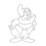 Obrázek pro děti B/D 42 - Trpaslík