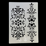 Šablony na malování: ornamenty 12x18 cm