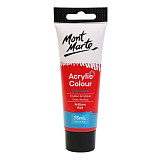 Akrylová barva Mont Marte 75 ml - červená