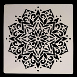 Šablony na malování: mandala 15 x 15 cm