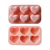 Forma silikonová - Srdíčka 6 motivů