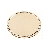 Dno kruh 10 cm s velkými otvory pr. 4 mm