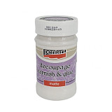 Lepidlo a lak na decoupage matný 100 ml