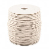 Knot režný 3 mm / bavlněná šňůra 1 m