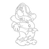 Obrázek pro děti B/D 41 - Trpaslík