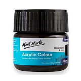 Akrylová barva Mont Marte 100 ml - černá