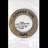 Měděná páska na vitráže 5,6 mm - černá
