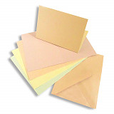 Obálky a přání 50 ks / A6 pastelové perleť