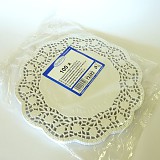 Papírová krajka dort 22 cm / 100 ks