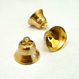 Zvonečky 20mm x 12mm zlaté