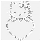 Obrázek pro děti A/P č. 3 Kitty