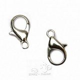 Zapínání karabinka 14 mm - barva platina