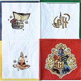 Ubrousek na decoupage - vzor 1017 Harry Potter, dvouvrstvý 25x25cm
