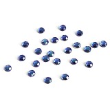 Nažehlovací kamínky modrá 24 ks / 4 mm