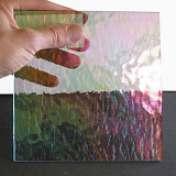 Sklo Spektrum 15 x 15 cm průhledná iris vlnky