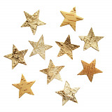 Dřevěné dekorace - hvězdy bříza 4 cm