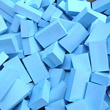 Enkaustický vosk jednotlivě - modrý světlý