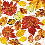 Ubrousek na decoupage - vzor 2615 podzimní listy