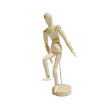 Dřevěný model lidského těla 20 cm