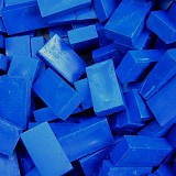 Enkaustický vosk jednotlivě - modrý