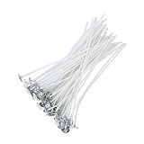 Knoty na svíčky s plíškem 10 cm - 1 ks