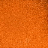Mechová guma 30 x 40 cm oranžová se třpytkami