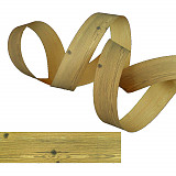 Stuha dřevo š. 25 mm - béžová 1 m