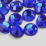 Nažehlovací kamínky modrá 24 ks / 4,5 mm