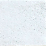 Filc 1 mm 30x40cm - bílý se třpytkami