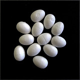 Polystyrenové vajíčko malé 2,5 cm bílé 1 ks