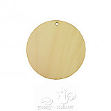 5cm Dřevěné kolečko tl. 3 mm