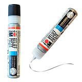 Reliéfní kontury na sklo a porcelán - stříbrná